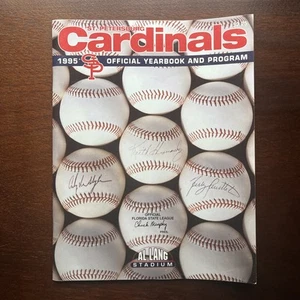 Vintage St Petersburg Cardinals 1995 Yearbook Program Baseball Minor League - Picture 1 of 2