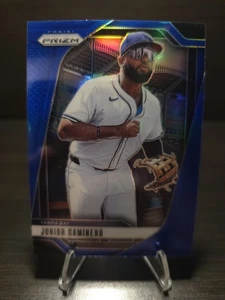 2025 Panini Prizm - #183 Junior Caminero Blue Prizm /199 TB Rays - Picture 1 of 2