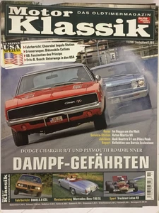 Motor Klassik 11/2007, Mercedes 190 SL, Dodge Charger, Plymouth, BMW CSL, Lotus - Bild 1 von 1