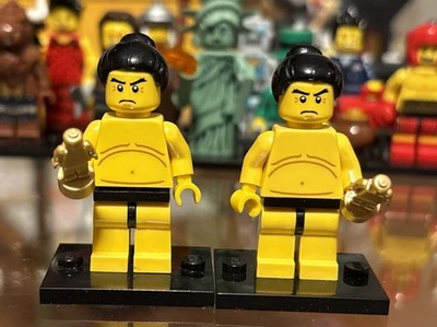 Lego Series 3: Sumo Wrestler Col03-7 - Image 1 of 4