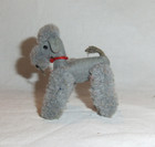 15.25 P Steiff? Pudel Wollminiatur Grau 6,5cm Spielzeug
