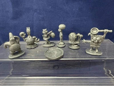 Monopoly Bob Esponja Pantalones Cuadrados Piezas de Repuesto Movers 6 Fichas y 1 Moneda Foto 1 de 4