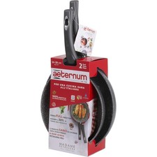 Set 2 Padelle Antiaderente Madame Petra ad Induzione 24 + 28 cm...