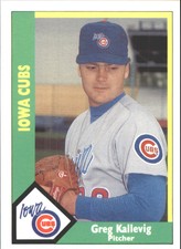 1990 Iowa Cubs CMC #4 Greg Kallevig