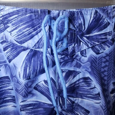 Pantalones Cortos de Tabla BKE WET Surf Ropa de Natación Pantalones para Hombres Talla 34 Azul Blanco  Foto 1 de 4