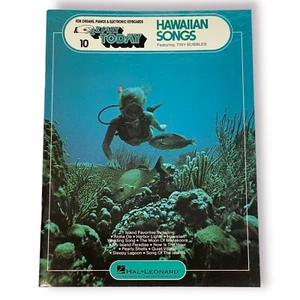 Cancionero Hawaiian Songs Ez Play Today #10 - Big Note Partituras - Imagen 1 de 2