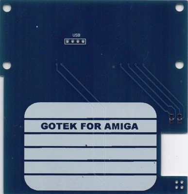NUOVA VERSIONE! Scheda di estensione Gotek per Amiga A1200 A500 KMTech Design SOLO PCB