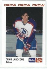 1990-91 Moncton Hawks (AHL) Denis Larocque