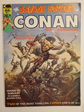 SAVAGE SWORD of CONAN #1 (VF/NM) 1974 FIRST ISSUE! RED SONJA STORY; JOHN BUSCEMA