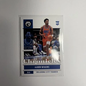 2021-22 Panini Chronicles - Aaron Wiggins #34 Blue /99 (RC) - Picture 1 of 10
