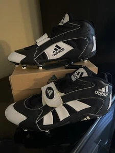 adidas ‘EQT Detach Mid 1NB Cleated’ Football Cleats 079799 Men’s 14 Blk/Wht NOS - Picture 1 of 11