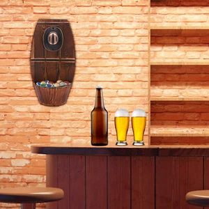 Flaschenöffner Bierflaschenöffner Wandflaschenöffner Bieröffner Kronkorkenzieher - Bild 1 von 24