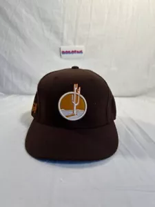 Stalls and Dean Cactus Hat Men's 7 1/4 Brown Fitted Cap - Picture 1 of 6