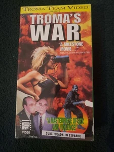 Troma's War Factory NEW SEALED Troma Team Video VHS Cult Horror - Picture 1 of 6