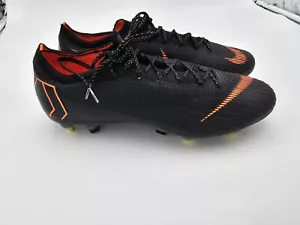 Nike Mercurial Vapor 12 Elite SG PRO AC Negro Naranja Talla 13 AH7381-081 NUEVO - Imagen 1 de 10