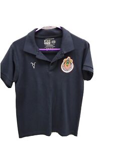 Liga MX Chivas de Guadalajara Polo Shirt with Guadalajara Patch