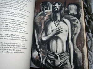 Illustrated/Signed  Michael Ayrton "The Oresteia" Limited Editions Club - Picture 1 of 10