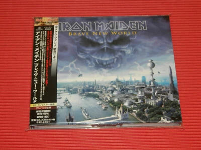 4BT 2015 REMASTER IRON MAIDEN Brave The New World JAPAN DIGIPAK CD - Image 1 of 2