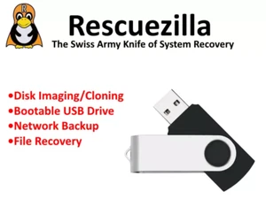 Rescuezilla: Kopia zapasowa dysku twardego / przywracanie / odzyskiwanie / partycja / klonowanie dysku USB - Zdjęcie 1 z 1