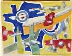 Fernand Leger photo A4 study for the decoration of the aviation center of brie