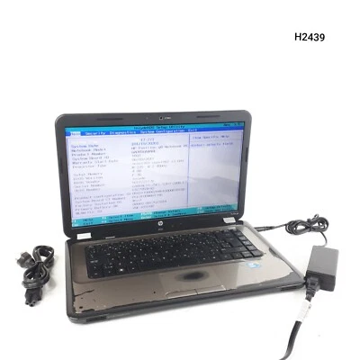 Hp Pavilion g6 Notebook Laptop i3 CPU M 370 4GB RAM No HDD Boot Bios No OS H2439 - Image 1 of 4