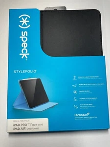 Speck StyleFolio Black Case iPad Pro 11 (2018-2022) & iPad Air (2020-2022) - Picture 1 of 2