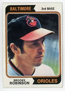 1974 Topps Brooks Robinson #160 Orioles Sehr guter Erhaltungszustand + - Bild 1 von 1