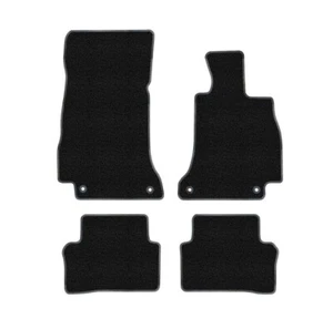 Maßgeschneidert für MERCEDES E-KLASSE (2016+) - Premium schwarze Auto Fußmatten 4-teiliges Set - Bild 1 von 12