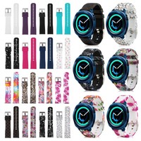 For Samsung Gear Sport/ Garmin Vivoactive 3 Silicone Strap Bracelet Wrist Bands