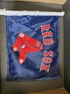 Boston Red Sox Flag Car Auto Window 15" x 11" - Picture 1 of 3