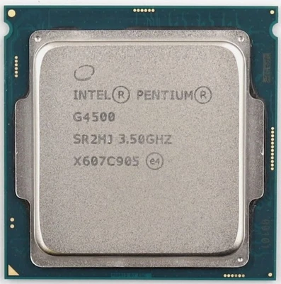 6Th Gen Intel Pentium G4500 LGA 1151 Desktop CPU Processor 3.5GHz Dual-Core - Image 1 of 2