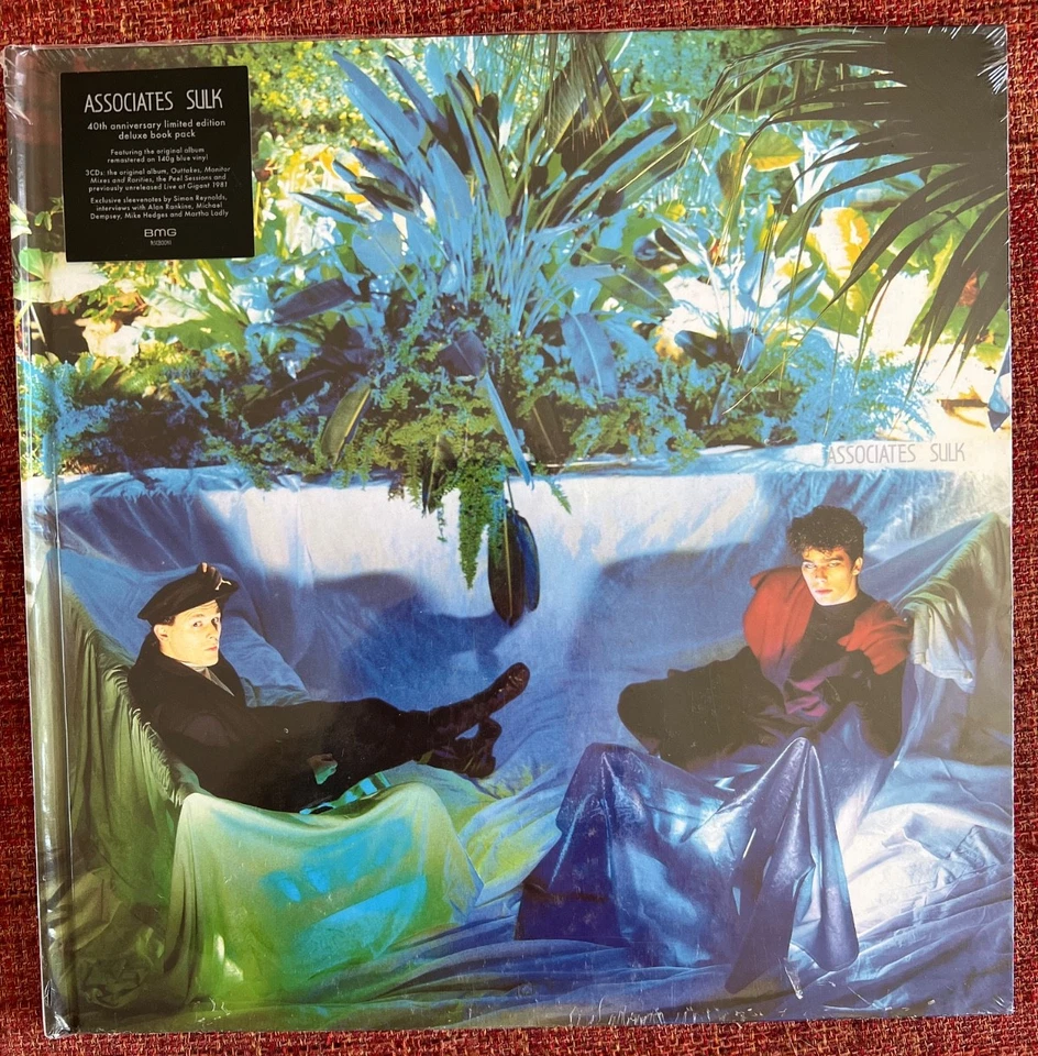 THE ASSOCIATES - SILK (40TH ANNIVERSARY DELUXE) [BLUE VINYL+ 3 CD] NEW & SEALED - Image 1 of 1