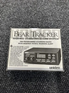 Vintage Uniden Bear Tracker Model BCT-2 Mobilny skaner Skanowanie Radio Otwarta skrzynka - Zdjęcie 1 z 3
