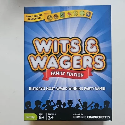 Wits & Wagers Family Edition board game - Image 1 of 3