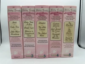 Shirley Temple Collection DVD Box Set Volumes 1 2 3 4 5 Timeless Classics 15 DVD - Imagen 1 de 3