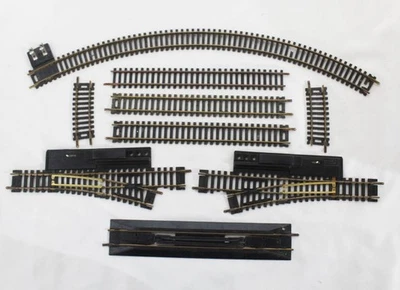 Lot of Lionel Brass HO Scale Track, L&R Turnouts, Uncoupler etc. - See Details - Image 1 of 4