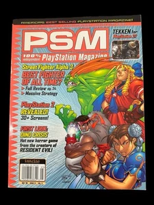 PLAYSTATION MAGAZINE PSM May 99 Issue 21 w/ 28 Capcom & Marvel Stickers - Picture 1 of 2
