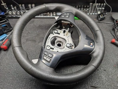 08-13 Volante deportivo BMW E90 E92 E93 M3 DCT con palancas de cambio cuero OEM* Foto 1 de 4