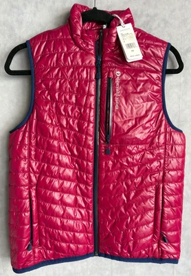 Vineyard Vines NWT $158 Women's Shiny Mountain Weekend Vest Size XS Beet Red - Image 1 of 4