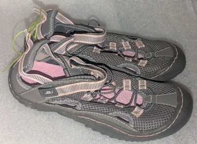 JBU by Jambu Women's Tahoe MJ Water Ready Sneakers Grey / Pink 6 Medium  - Image 1 of 4