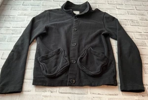 Billy Reid x JCrew schwarzer Pullover mit Knöpfen Taschen Größe Small - Bild 1 von 6