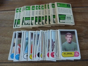 Tarjetas de fútbol americano A&BC Green Back 1969 - Primera serie - En muy buen estado/buenas - Elige tus tarjetas - Imagen 1 de 24