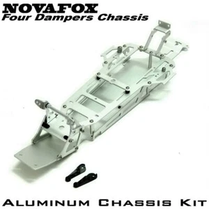 Alu Chassis Frame Kits for Tamiya NovaFox 4 Shocks Chassis 2WD RC Buggy Vintage - Bild 1 von 5