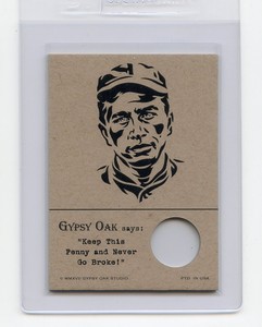 #PBC0148  HARRY HOOPER Rare Coin Collector Penny Baseball Card