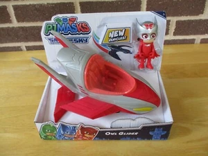 PJ Masks Save the Sky - Conjunto de figuras de acción Owl Glider juguete rojo nuevo - Imagen 1 de 4