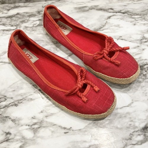 Piatti rossi Ugg Syleste da donna taglia 8