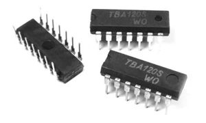Sonido TBA120S (A223D) IF. Amplificador/demodulador para TV -- Nuevo de lote antiguo (2 piezas) - Imagen 1 de 3