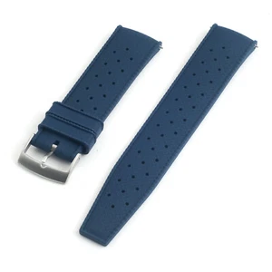 FKM Rubber Tropical Quick Release Watch Strap Band Dive Silicone Replacement SKX - Picture 1 of 204