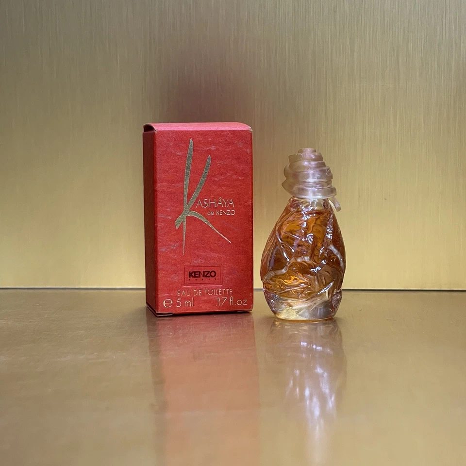 Kashaya de Kenzo 女士淡香水 0.17 盎司-5 毫升 Splash 旅行迷你样品 (D17 — 第 1/1 张图片