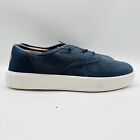 Hey Dude Shoes Mens 11 Blue Sneakers Fabric Light Weight Slip On Casual